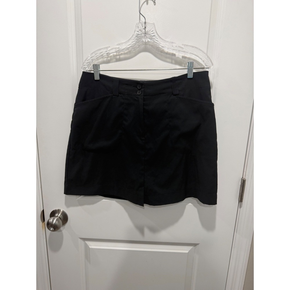 Nike Women Golf Skort Dri-FIT Performance Black Size 10 256868-010